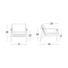 David Outdoor Lounge Chair