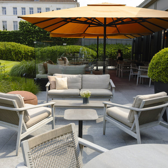 David Outdoor Rectangular Coffee Table