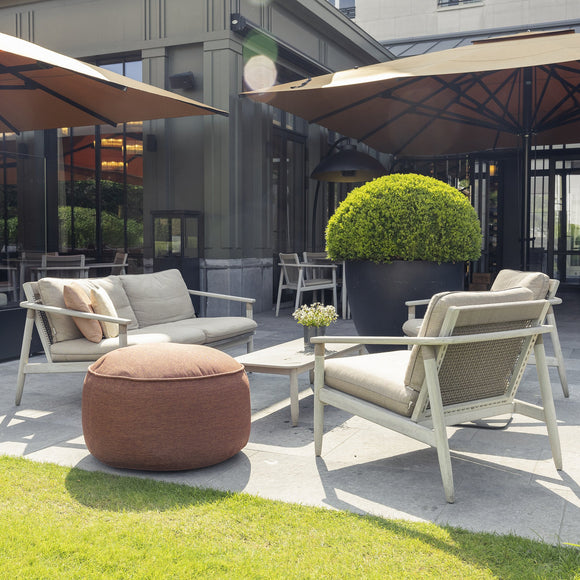 David Outdoor Rectangular Coffee Table