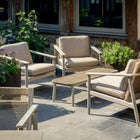 David Outdoor Rectangular Coffee Table