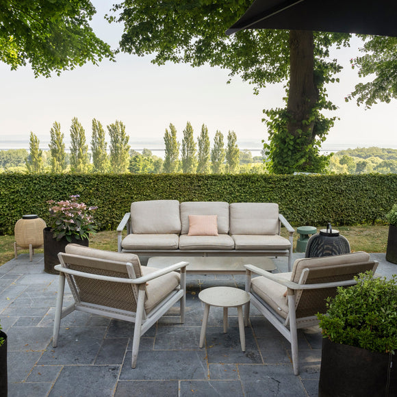 David Outdoor Round Side Table