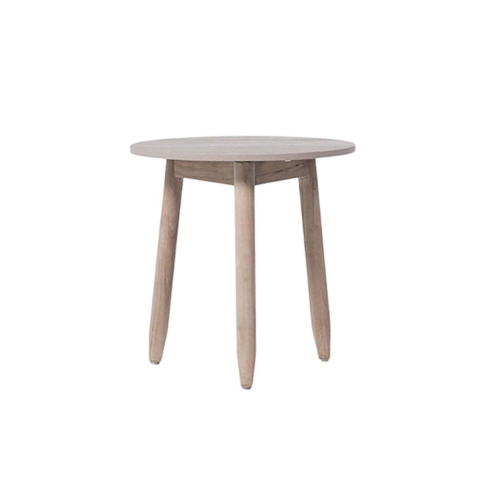 David Outdoor Round Side Table