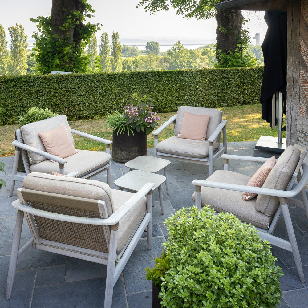 David Outdoor Square Side Table