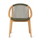 Frida Outdoor Dining Chair  option Dark Green