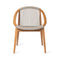 Frida Outdoor Dining Chair  option Dune White