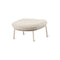 Kodo Outdoor Footrest/Ottoman  option Dune White