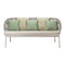 Kodo Outdoor Lounge Sofa  option Olive Green / Fig Green