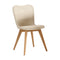 Lena Outdoor Dining Chair  option Old lace