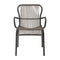 Loop Outdoor Dining Chair  option Fossil Grey
