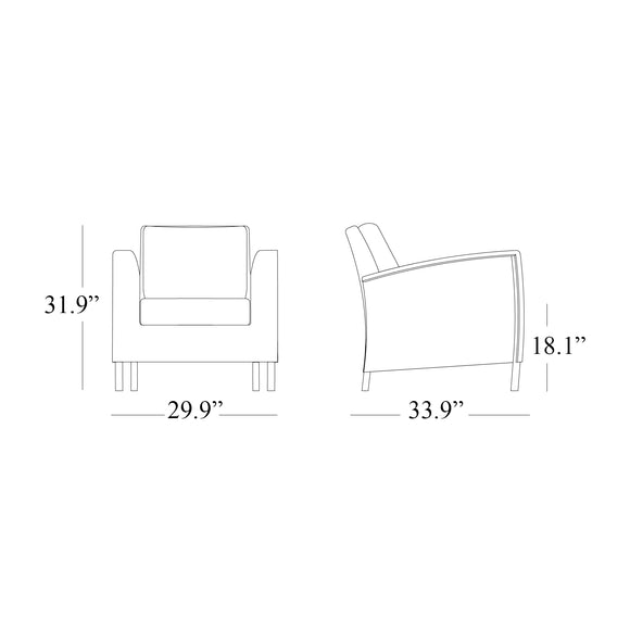 Safi Outdoor Lounge Chair