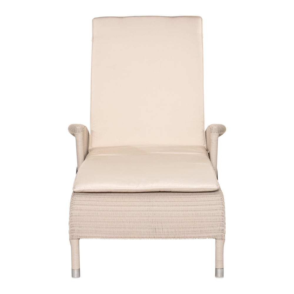 Safi Outdoor Sunlounger with Armrest