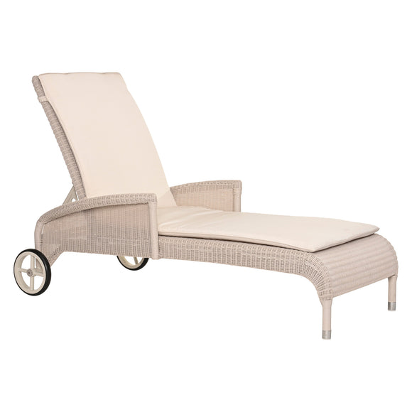 Safi Outdoor Sunlounger with Armrest