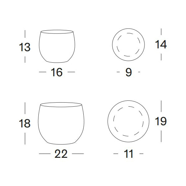 Saya Plant Pot (Set of 2)