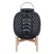 Tika Outdoor Lantern with Base  option Black