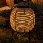 Tika Outdoor Lantern with Steel Base