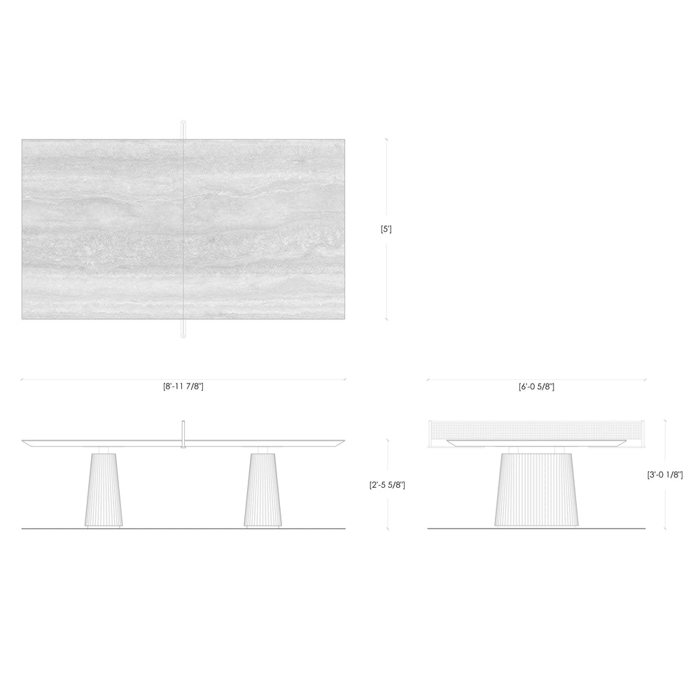 Egeo Outdoor Ping Pong Table
