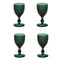 Bicos Water Goblet (Set of 4)  option Dark Green