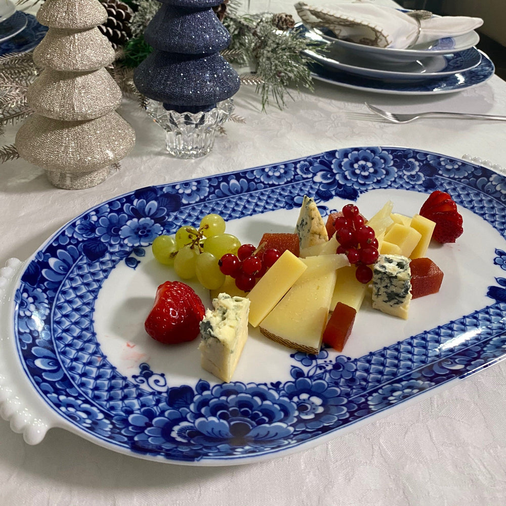 Blue Ming Oval Platter