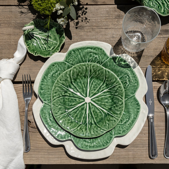 Cabbage Fruit/Salad Plate