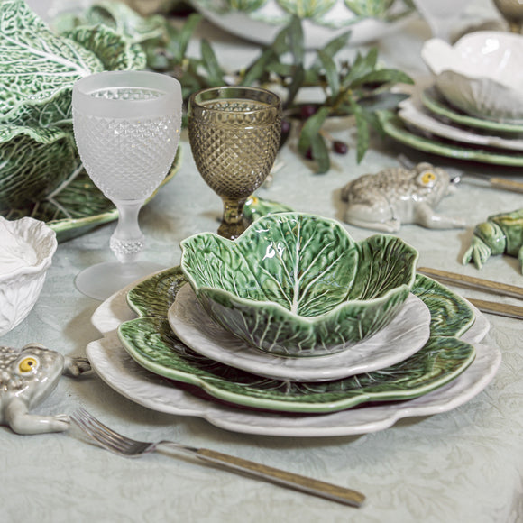 Cabbage Fruit/Salad Plate