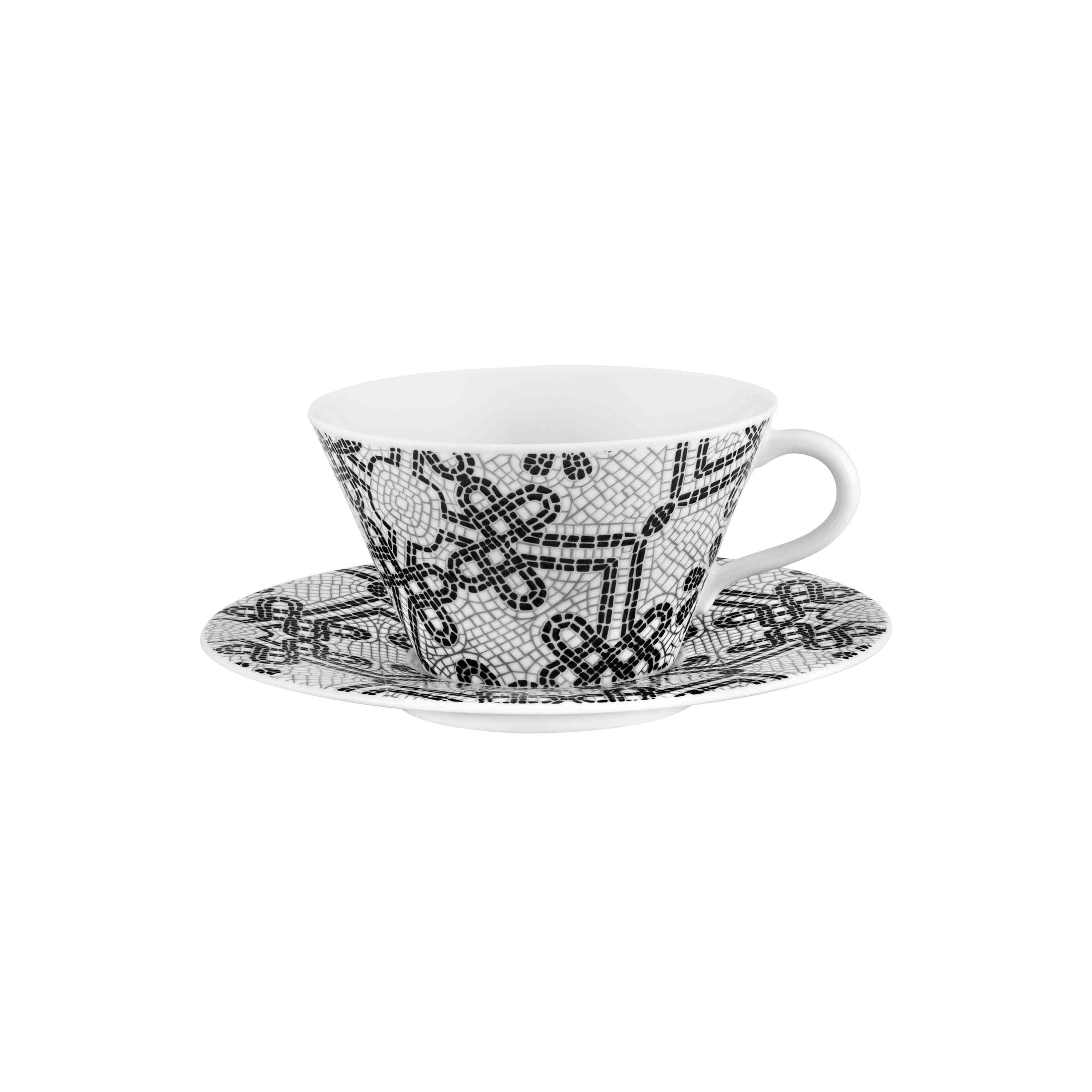 Vista Alegre Calcada Portuguesa Tea Cup & Saucer - Thumbnail 4