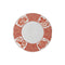 Coralina Bread & Butter Plate  option Orange