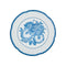 Coralina Dinner Plate  option Blue