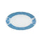 Coralina Oval Platter  option Blue