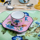 Fete Vos Jeux Espresso Cup with Saucer (Set of 4)