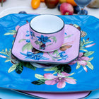 Fete Vos Jeux Espresso Cup with Saucer (Set of 4)