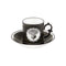 Herbariae Coffee Cup & Saucer  option Black