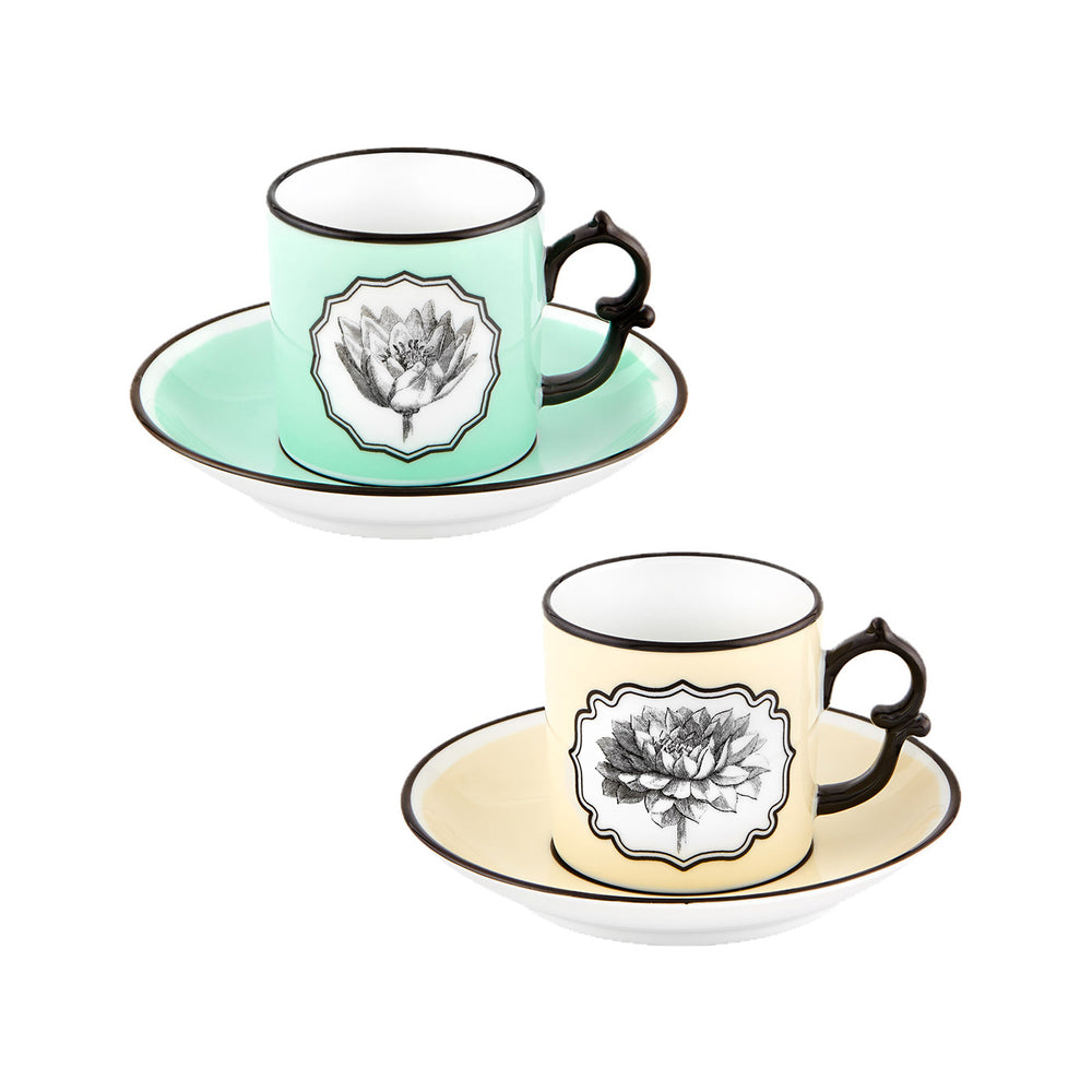 Herbariae Coffee Cup & Saucer (Set of 2)
