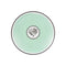 Herbariae Dessert Plate  option Green
