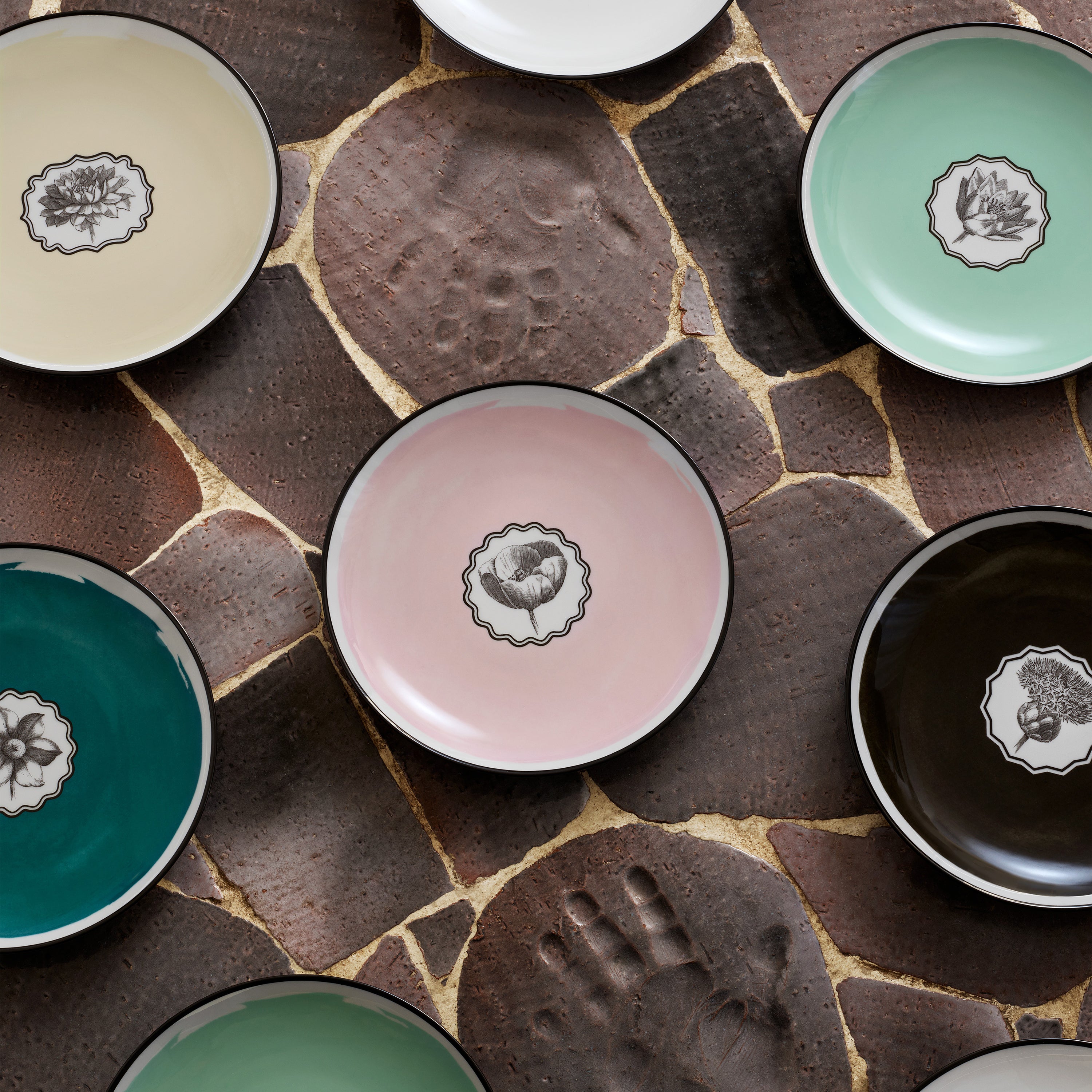 Vista Alegre Herbariae Dessert Plate (Set of 4) - 2Modern