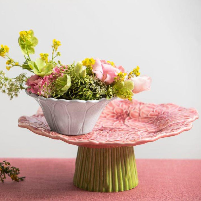 Bordallo Pinheiro Maria Flor Cake Stand - 2Modern