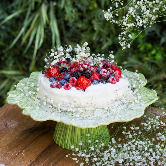Bordallo Pinheiro Maria Flor Cake Stand - 2Modern