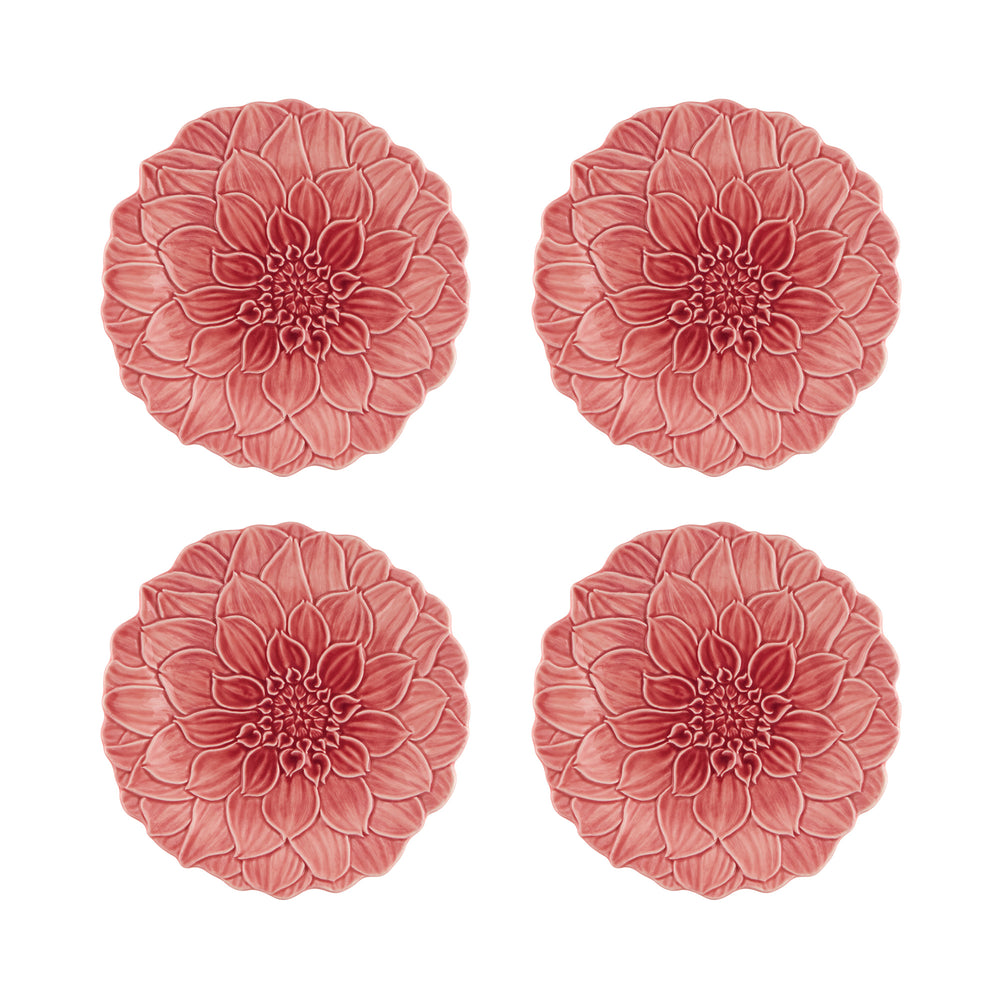 Maria Flor Dahlia Dessert Plate (Set of 4)