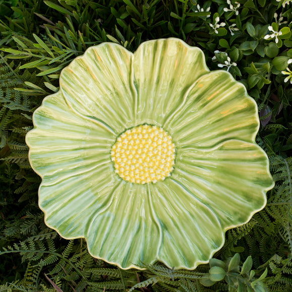 石川隆児　flower rim plate 石川隆児 Flower rim plate kan-nyu