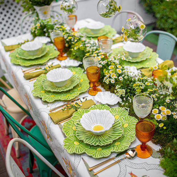 Bordallo Pinheiro Maria Flor Cosmos Dessert Plate - 2Modern