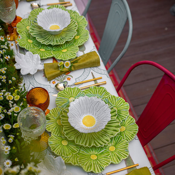 Bordallo Pinheiro Maria Flor Cosmos Dessert Plate - 2Modern