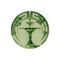 The Meaning Bread & Butter Plate  option Green