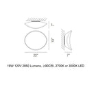 Balance Wall/Ceiling Lamp
