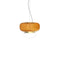 Faro LED Pendant Light  option Dark Amber / Painted Brass