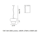 Faro LED Pendant Light