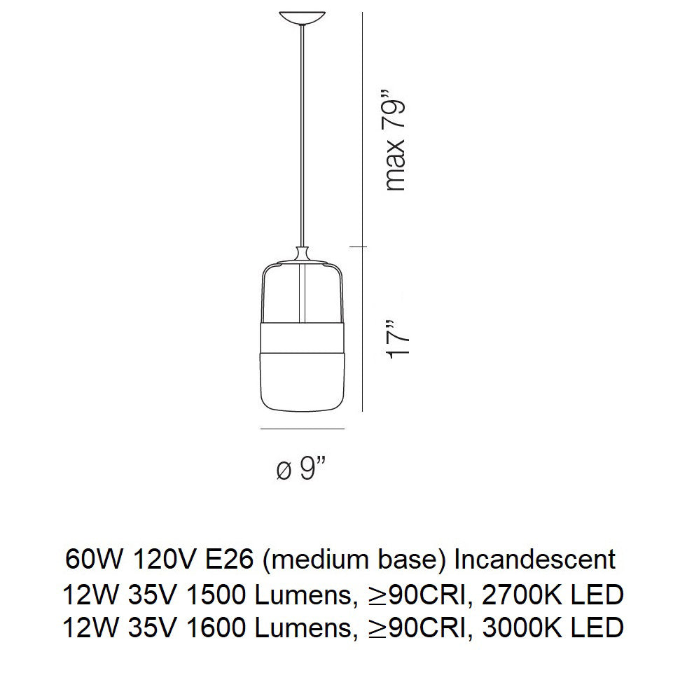 Futura Pendant Light