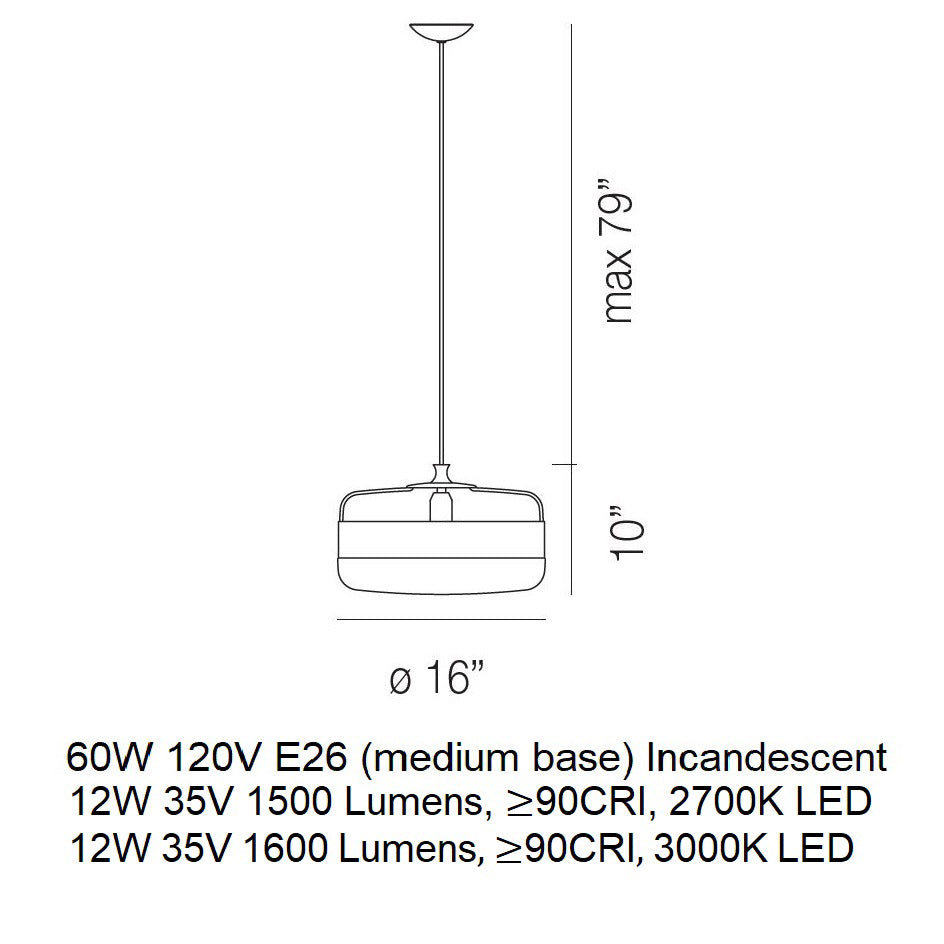 Futura Pendant Light