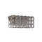 Giogali Rectangle Wall Sconce  option Silver