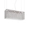 Giogali Rectangle Linear Suspension Light  option Transparent