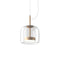 Jube LED Pendant Light  option Crystal / Matte Gold