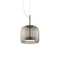 Jube LED Pendant Light  option Smoky / Matte Steel